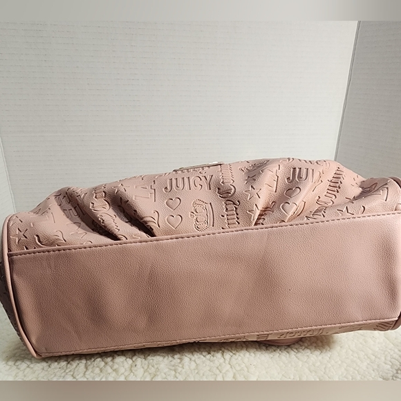 Juicy Couture Pink Taffy Daydreamer satchel. - Picture 6 of 15
